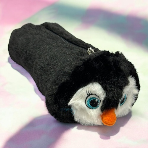 Unicus Sevimli Hayvan Figürlü Kalem Kutusu Penguen