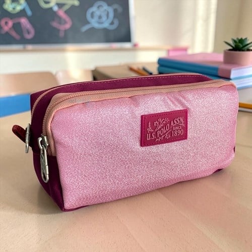 Us Polo Kalem Kutu Pembe Mor Plklk26060