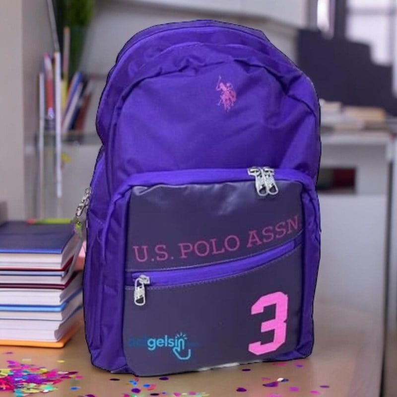 Us Polo Sırt Çantası Mor 23214