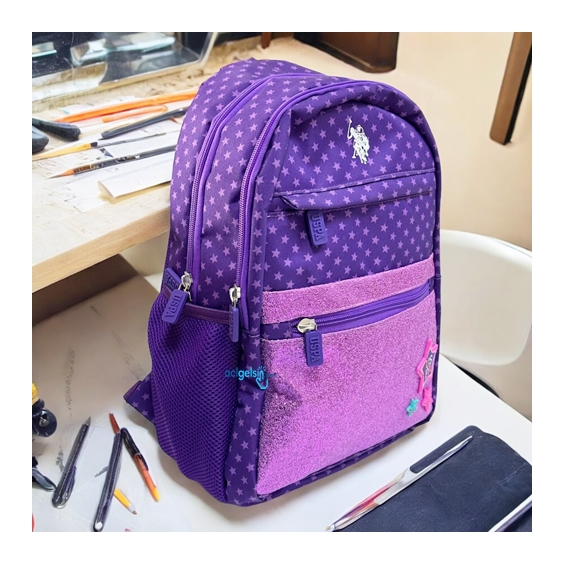 Us Polo Sırt Çantası Mor 23285