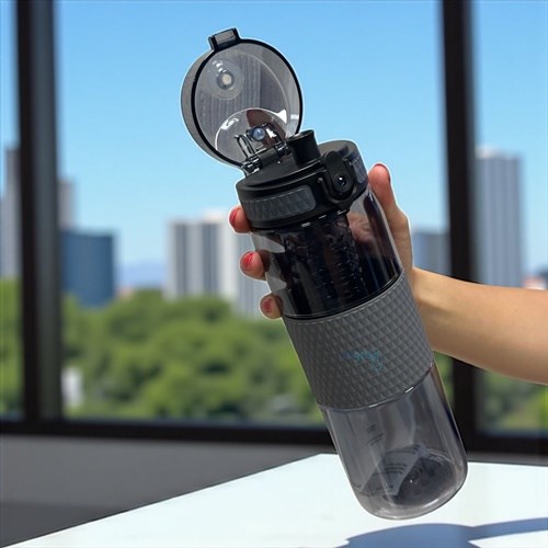 Uzspace Detox Trıtan Matara 700 Ml Açık Gri 5061