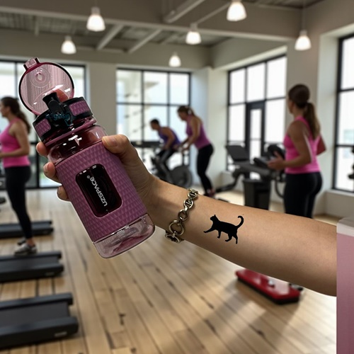 Uzspace Trıtan Matara 400 Ml Koyu Pembe 5043