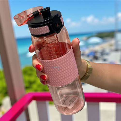 Uzspace Trıtan Matara 530 Ml Pembe 5060