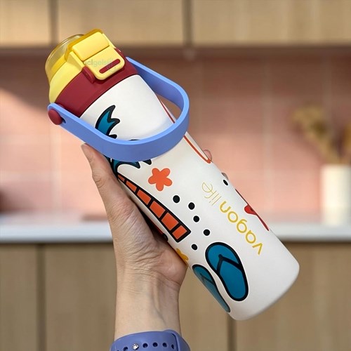 Vagonlife 600 Ml Pipetli Çelik Termos Paslanmaz Sızdırmaz