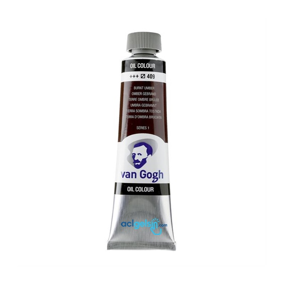 Van Gogh Yağlı Boya 40ml 409 Burnt Umber