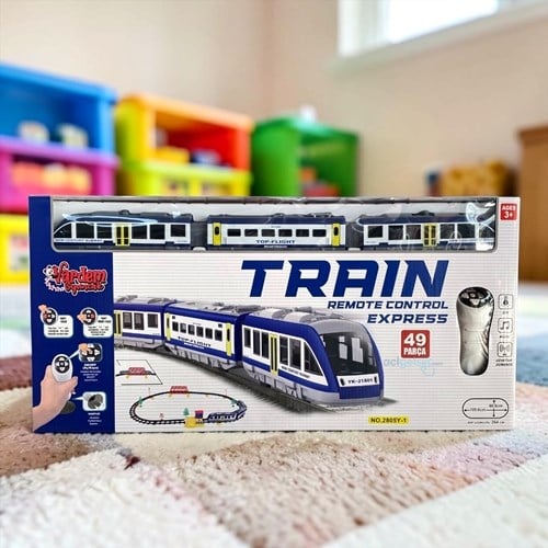 Vardem Kumandalı 49 Parça Işıklı 246 Cm Tren Seti