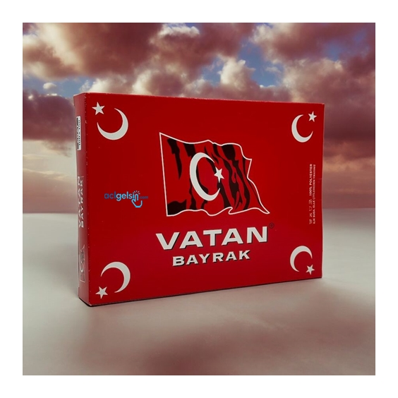 Vatan Türk Bayrağı 100x150 Cm -108