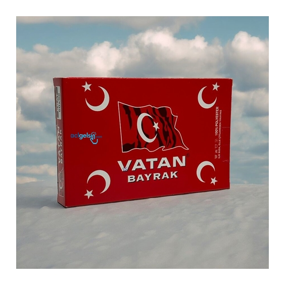 Vatan Türk Bayrağı 60x90 Cm -105