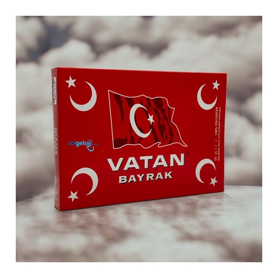 Vatan Türk Bayrağı 80x120 Cm -107