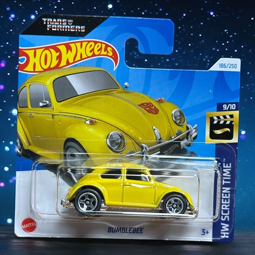 Volkswagen Beetle Bumblebe Hot Wheels Tekli Araba