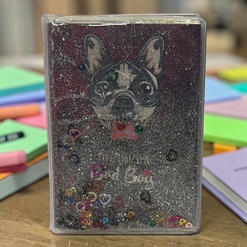 Vuki Simli Sulu Kapaklı Not Defteri Köpek 9x12,5 Cm