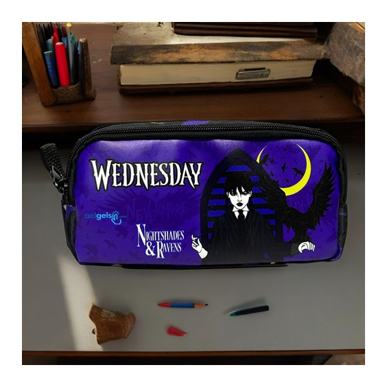 Wednesday Lisanslı Kalem Çantası 2416*54