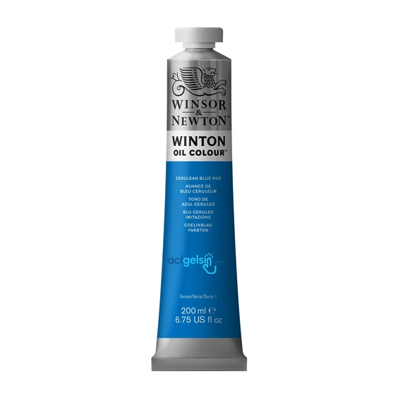 Winsor & Newton Winton 200 Ml Yağlı Boya No:10 Cerulean Blue Hue