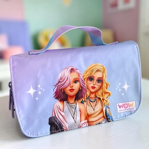 Wow Generatıon Kalem Çantası Friends Kapaklı 2 Gözlü