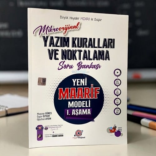 Yazım Kuralları Ve Noktalama Maarif Model Soru Bankası Orijinal Mikro