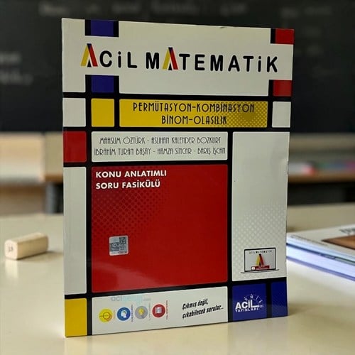 Yks Matematik Permütasyon Kombinasyon Binom Olasılık Acil Yayınları