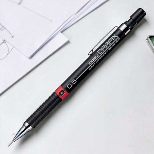 Zebra Drafix Versatil Kalem 05 Mm Siyah Dm5