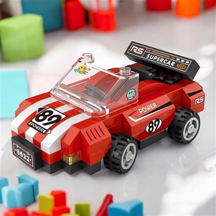 Loz Mikro Blok Yarış Arabası 8622 | Lego Çeşitleri | Acl Gelsin