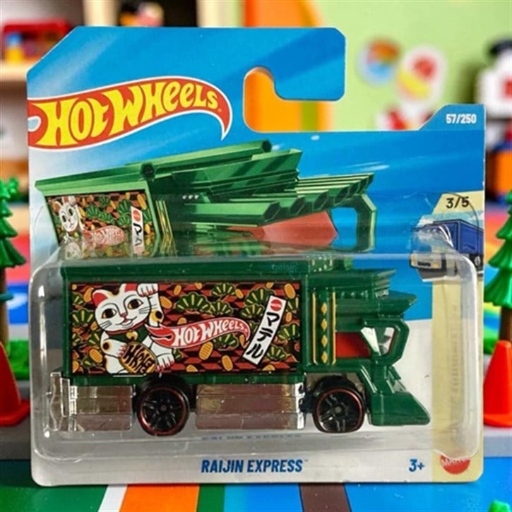 Hot Wheels Raijin Express | Japon Dekotora Tarzı Koleksiyonluk Kamyon