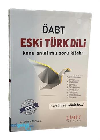 Öabt Eski Türk Dili Konu Anlatımlı Soru Kitabı Limit Yayınları