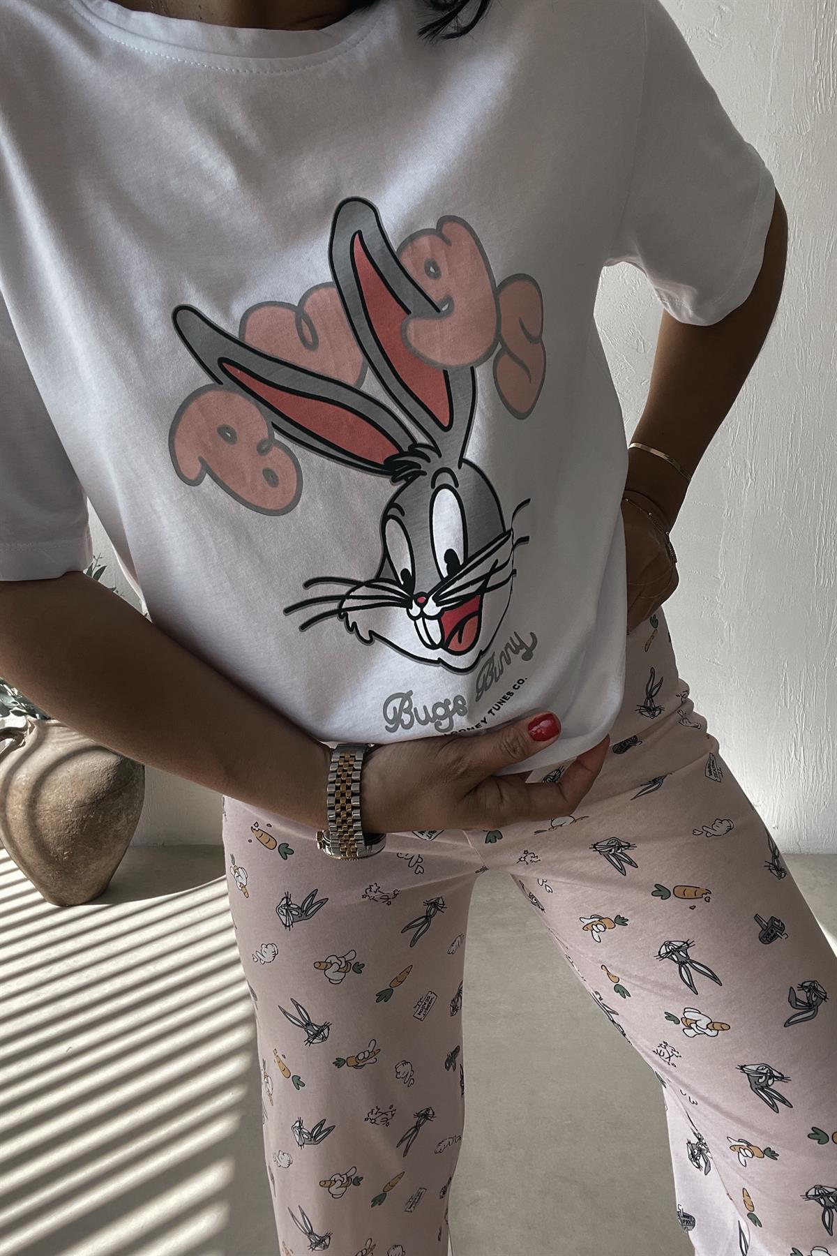 Disney Karakterli Pijama Takımı