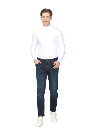 PantolonERKEK SLIM FIT LACİVERT JEAN PANTOLONEX401D6LOWA