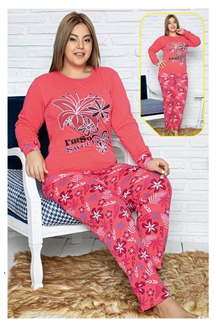 Kadın Büyük Beden Pijama Takımı