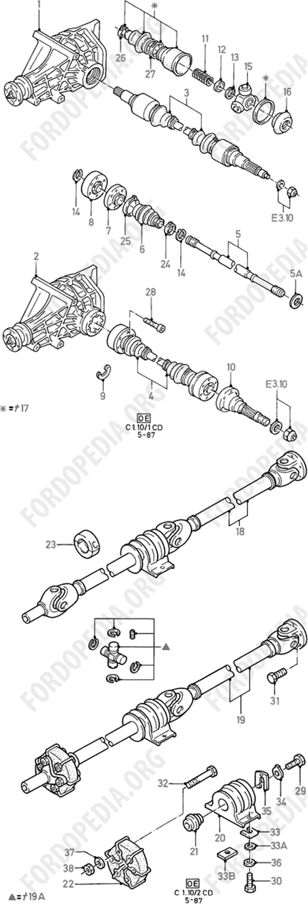 Arka Aks Rulman Tutucu
