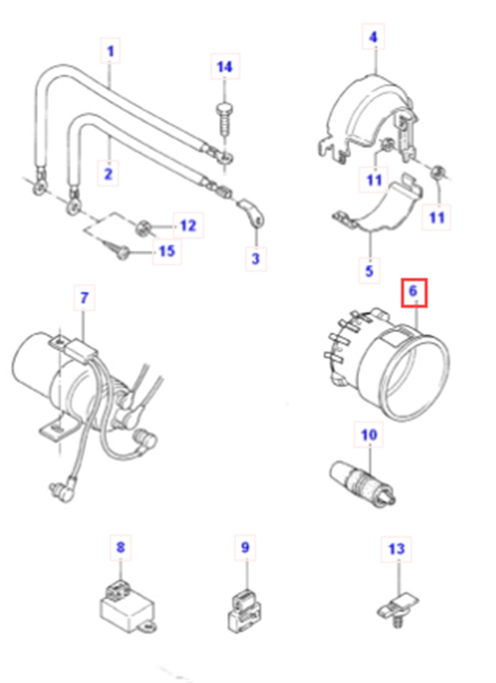 Distribütör Komple V6