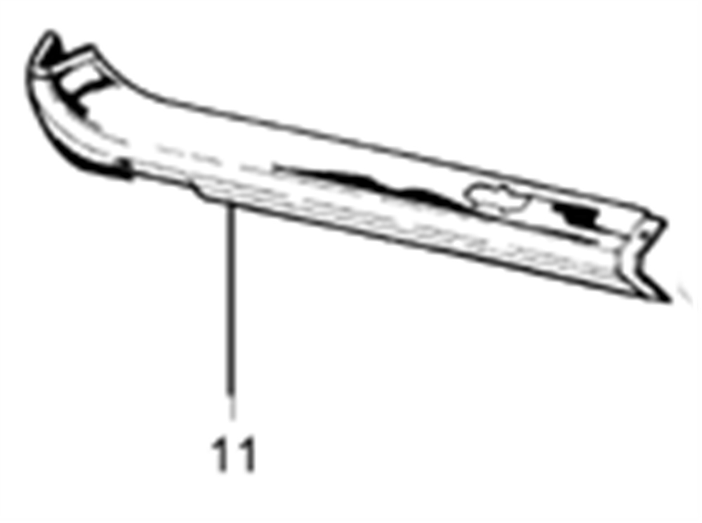 Tampon Arka Sol Krom