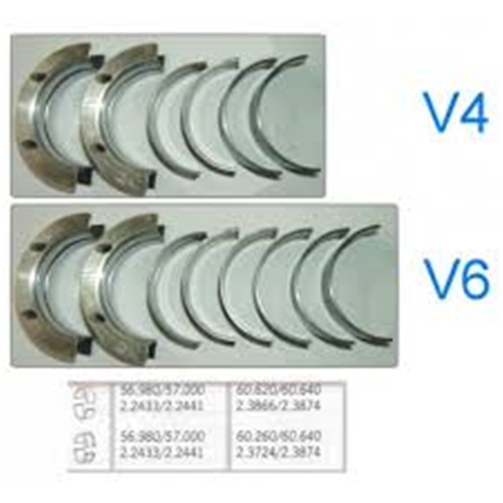 Ana Yatak V4 & V6 + 1,00 mm