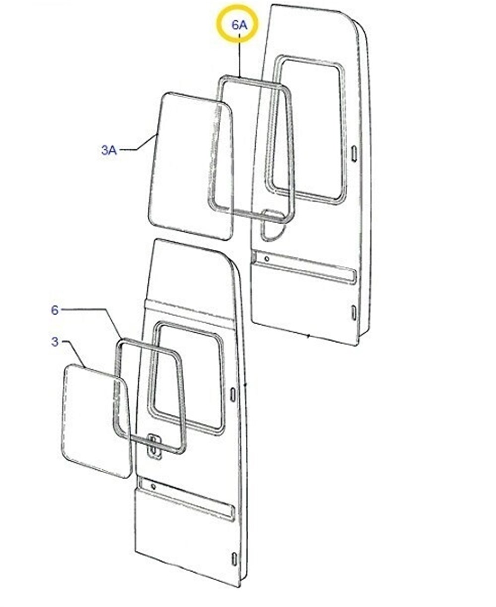Arka Kapı Cam Lastiği