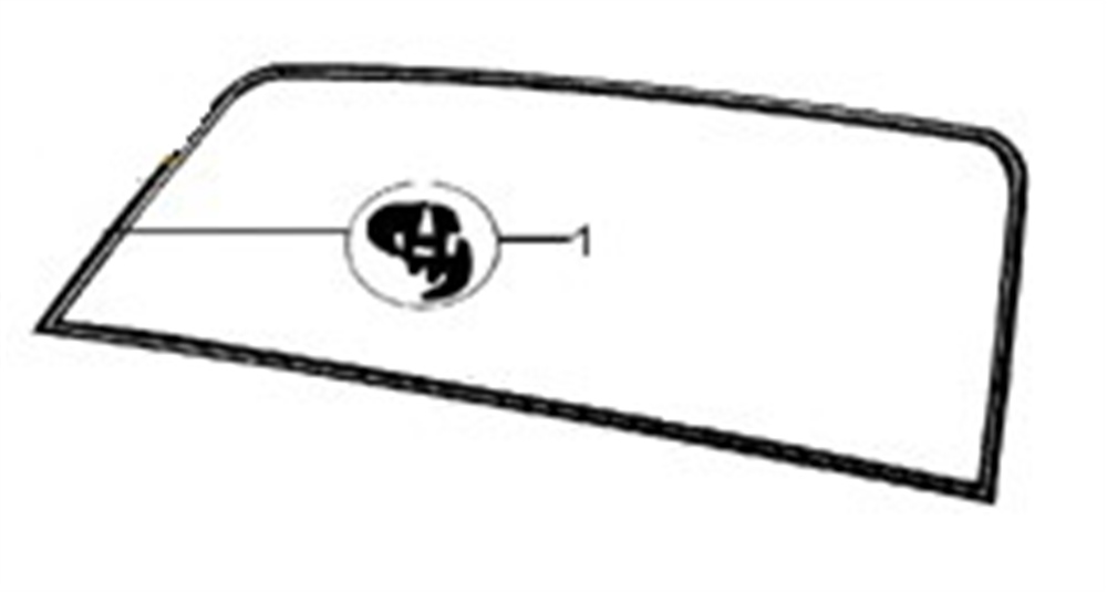 Cam Lastiği Arka Sedan