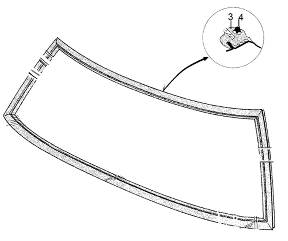 Cam Lastiği Arka Sedan