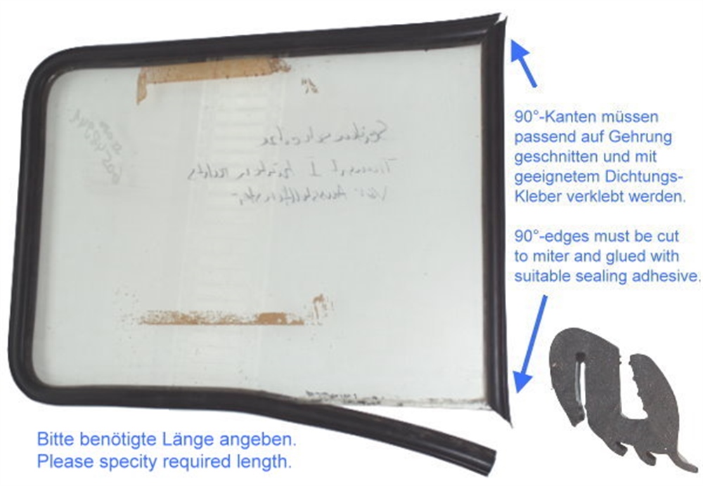 Cam Lastiği Arka Yan