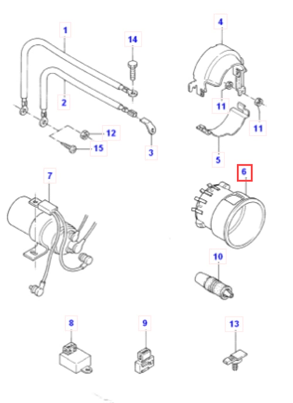Distribütör Komple V6