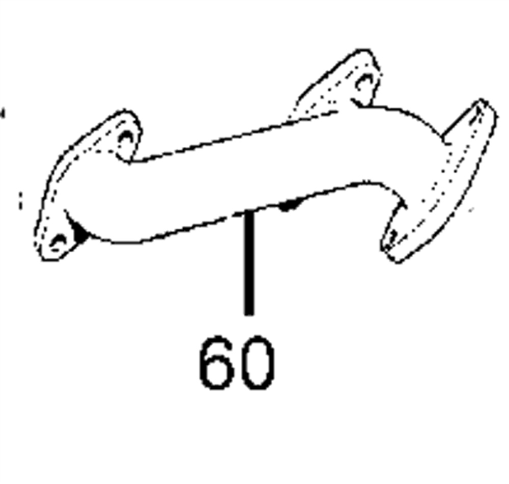 Egzoz Manifold Sağ V6 2,0 - 2,3 - 2,8i