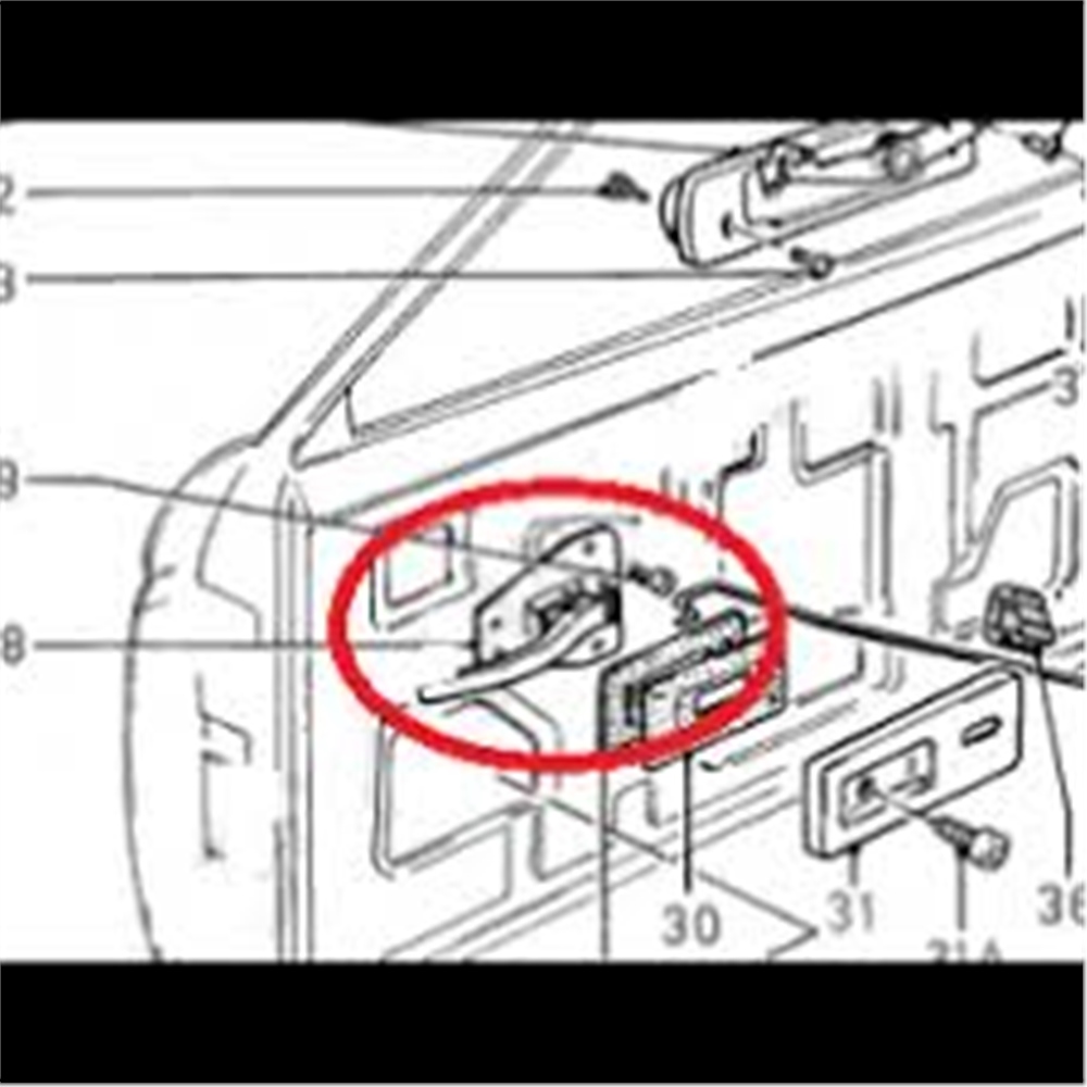 Kapı İç Açma Kol