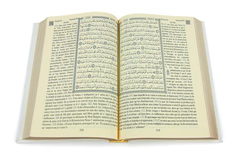 Felemenkçe Mealli Orta Boy Kuranı Kerim Beyaz Hollandaca - Quran Kerim En Nederlandse Vertaling