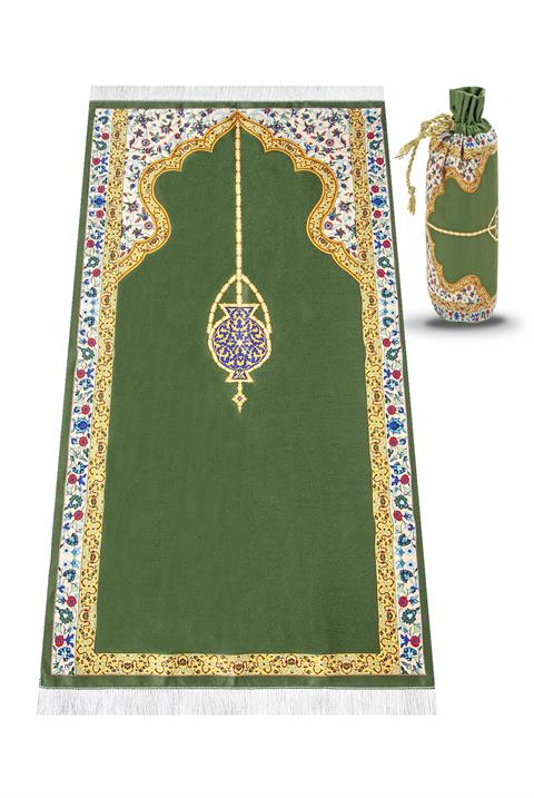 İpek Dokulu Taşıma Çantalı Seccade IPK05