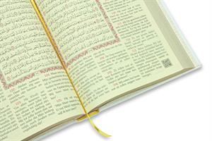 Felemenkçe Mealli Orta Boy Kuranı Kerim Hollandaca Beyaz - Quran Kerim En Nederlandse Vertaling