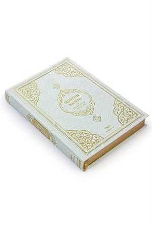 Felemenkçe Mealli Orta Boy Kuranı Kerim Hollandaca Beyaz - Quran Kerim En Nederlandse Vertaling