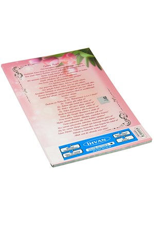 Karton Çantalı Yasin Tesbih Seti Orta Boy 80 Sayfa Mevlid Hediyeliği Pembe Renk