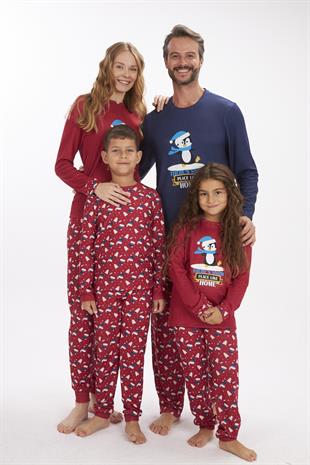 Like Home Aile Kombin Baba Oğul Pijama Takımı