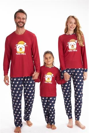 Sweet Teddy Anne Kız Pijama Takımı