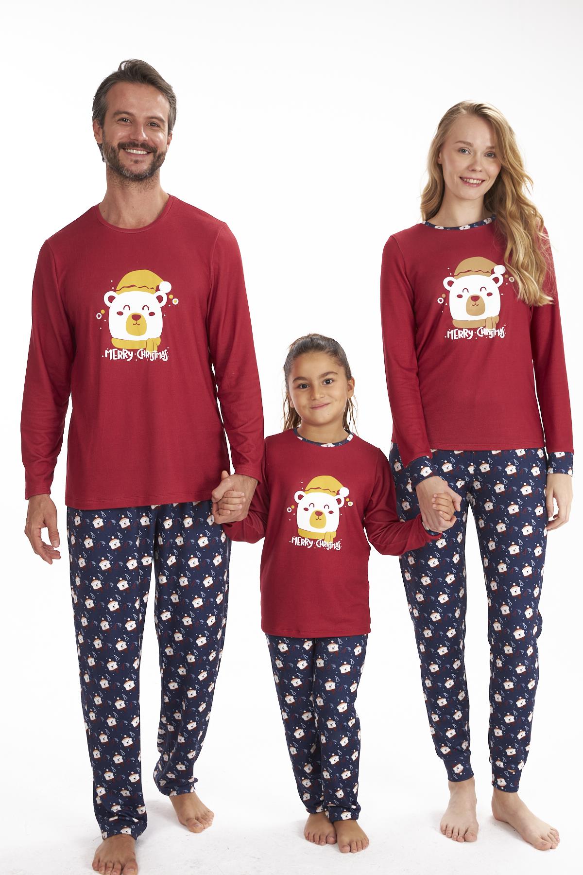 Sweet Teddy Anne Kız Pijama Takımı