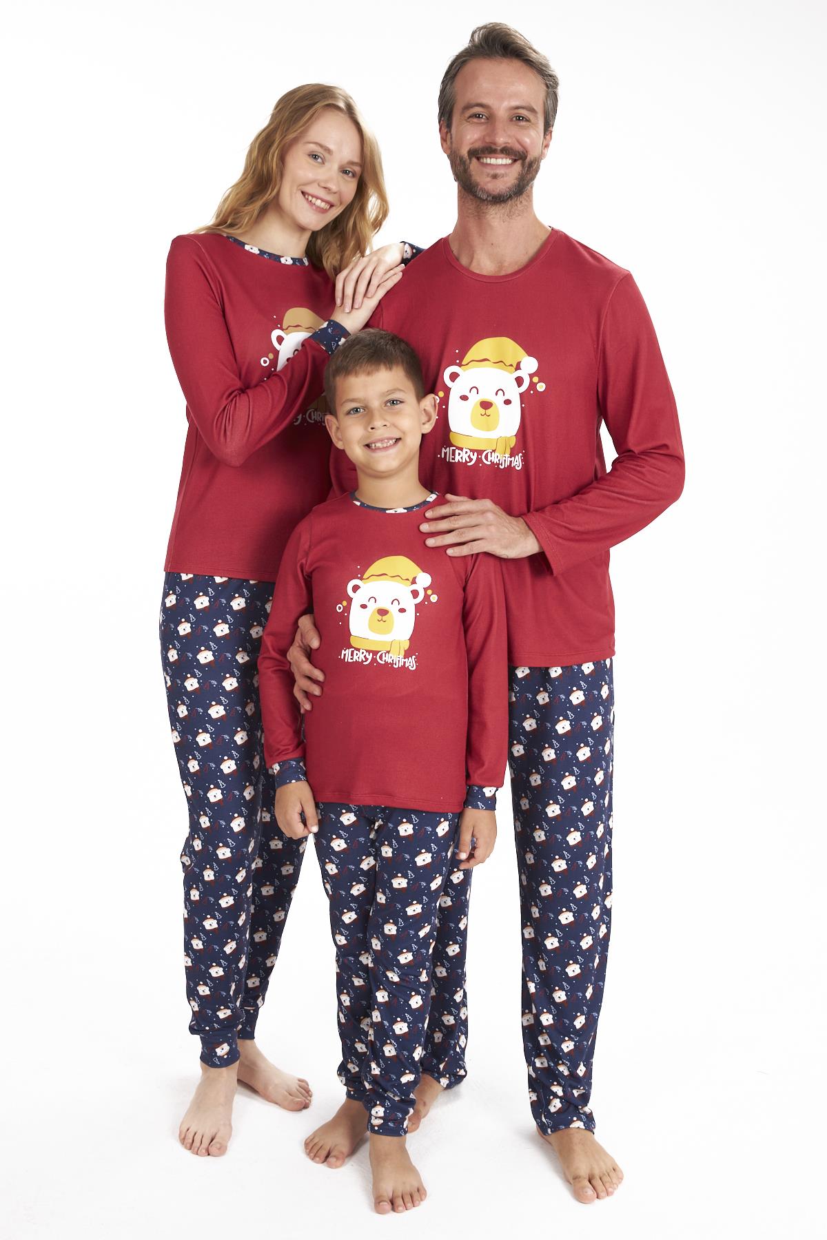 Sweet Teddy Baba Oğul Pijama Takımı