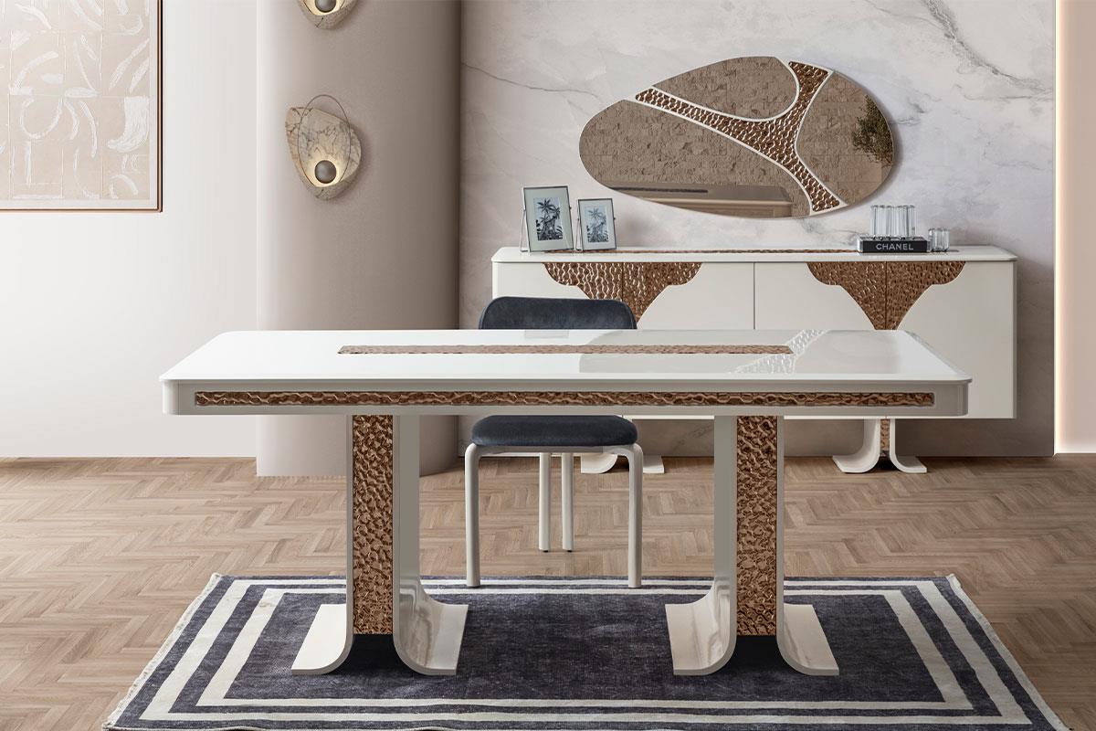 Balat Bronz MasaYemek MasasıBalat Bronz Masa | Tercih Mobilya Kütahya