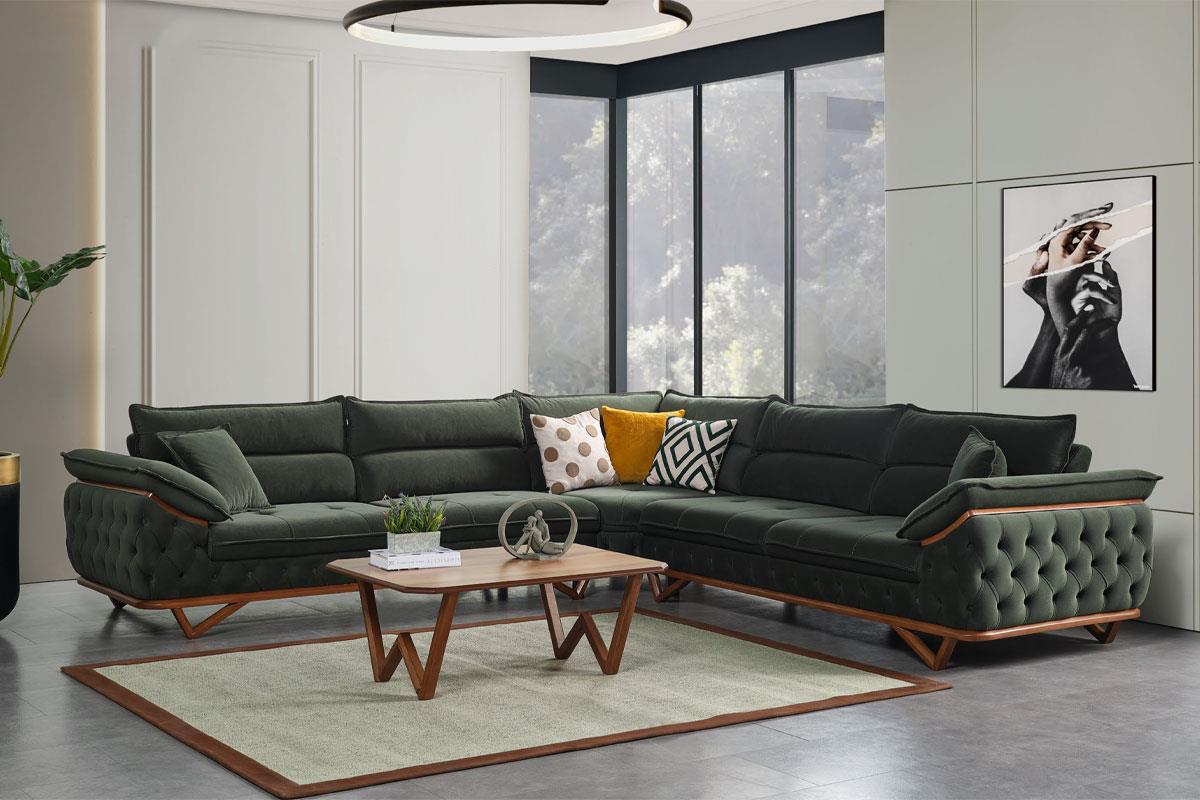 Bugatti Köşe KoltukModern Köşe KoltukBugatti Köşe Koltuk | Tercih Mobilya Kütahya