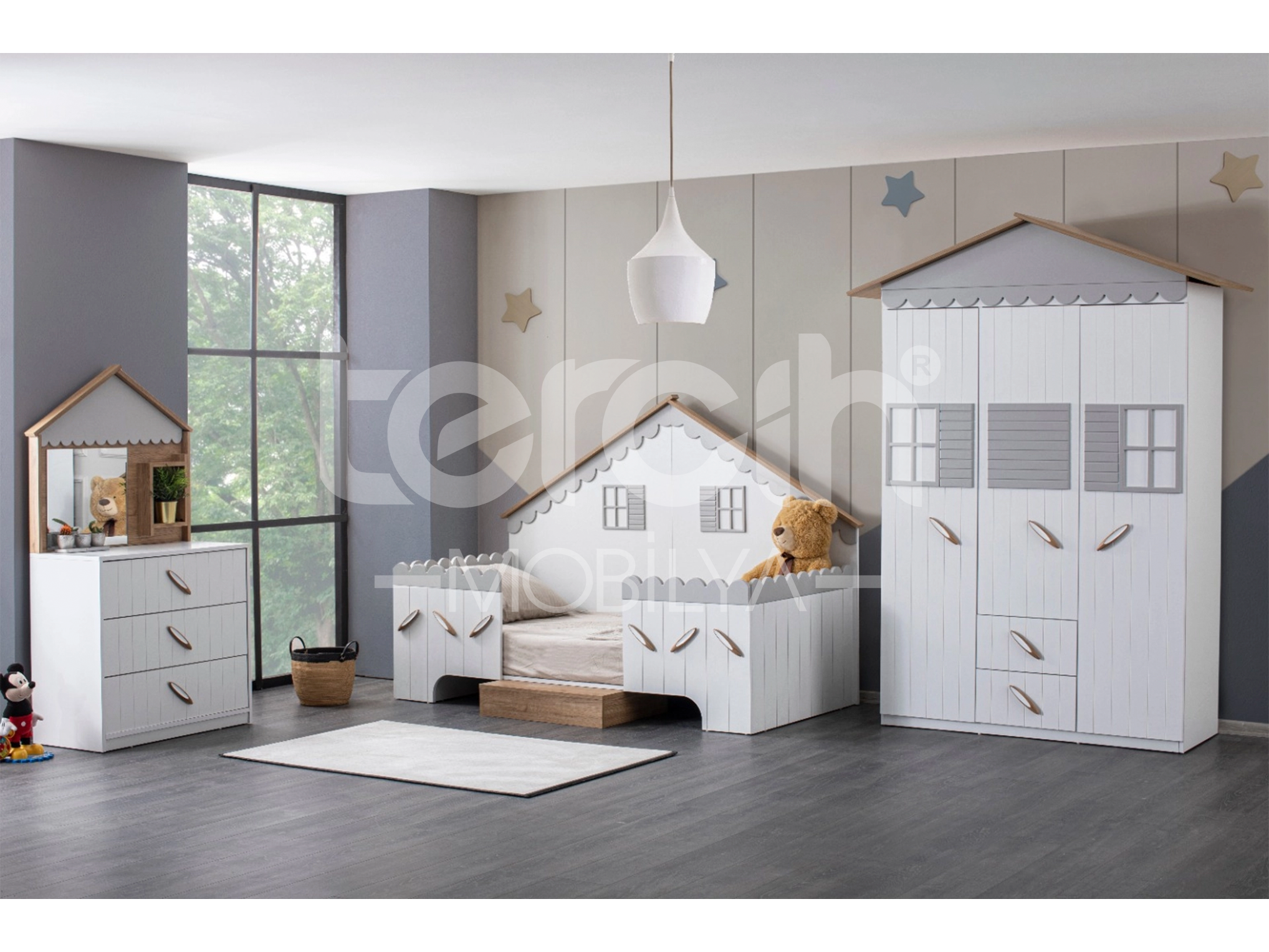 Machu Montessori Çocuk OdasıBebek OdalarıMachu Montessori Çocuk Odası
